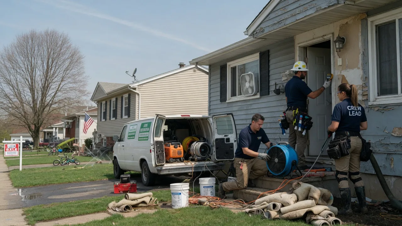 Flood Cleanup in Haydenville, OH near me