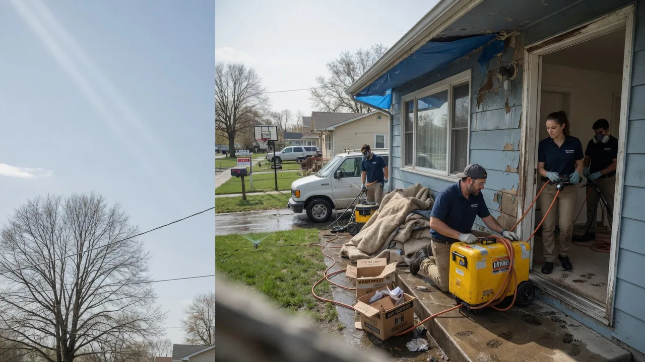 Basement Flood Cleanup in Haydenville, OH near me
